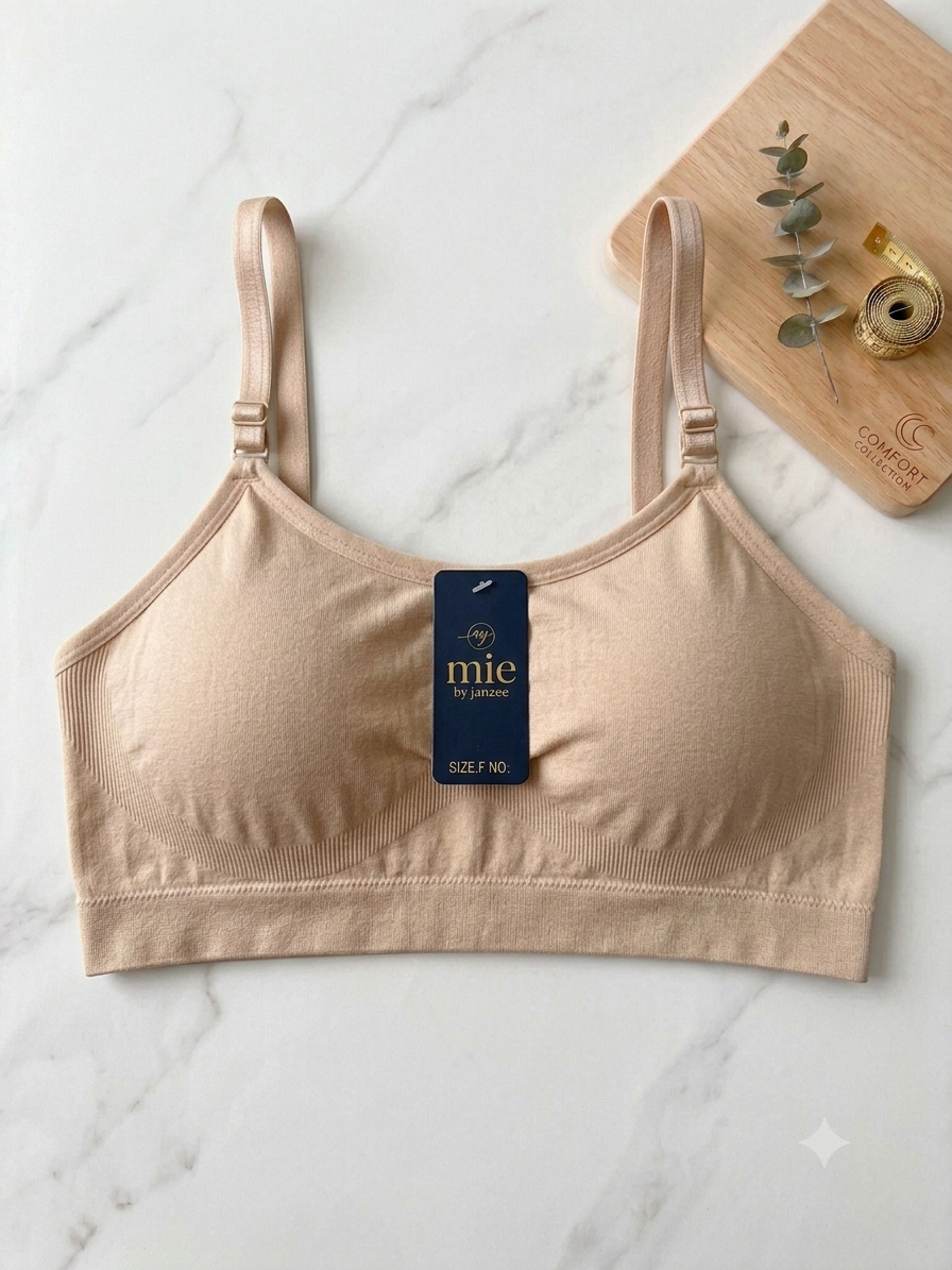 Premium Camisole Bralette – Seamless Everyday Comfort (Pack of 4)