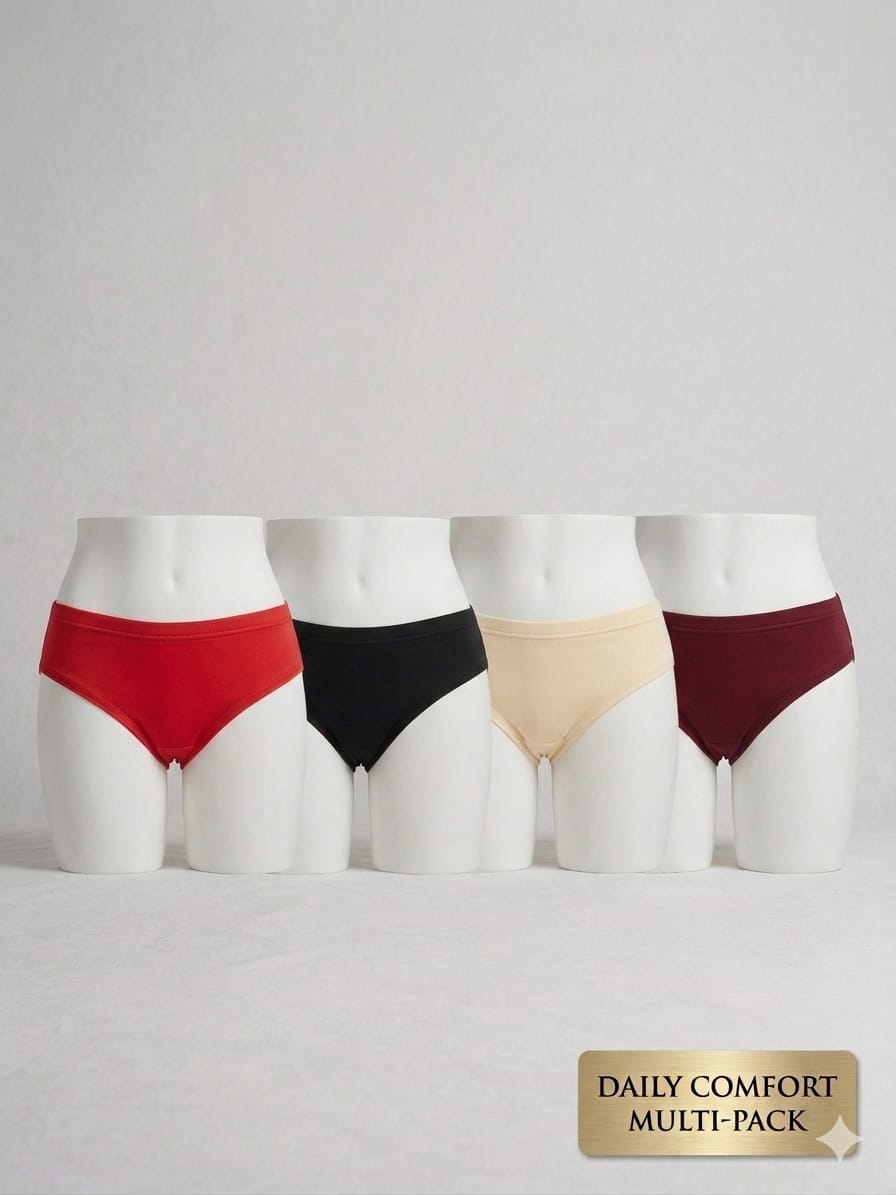 Bikini Underwear – Daily Comfort Panties (Pack of 10)