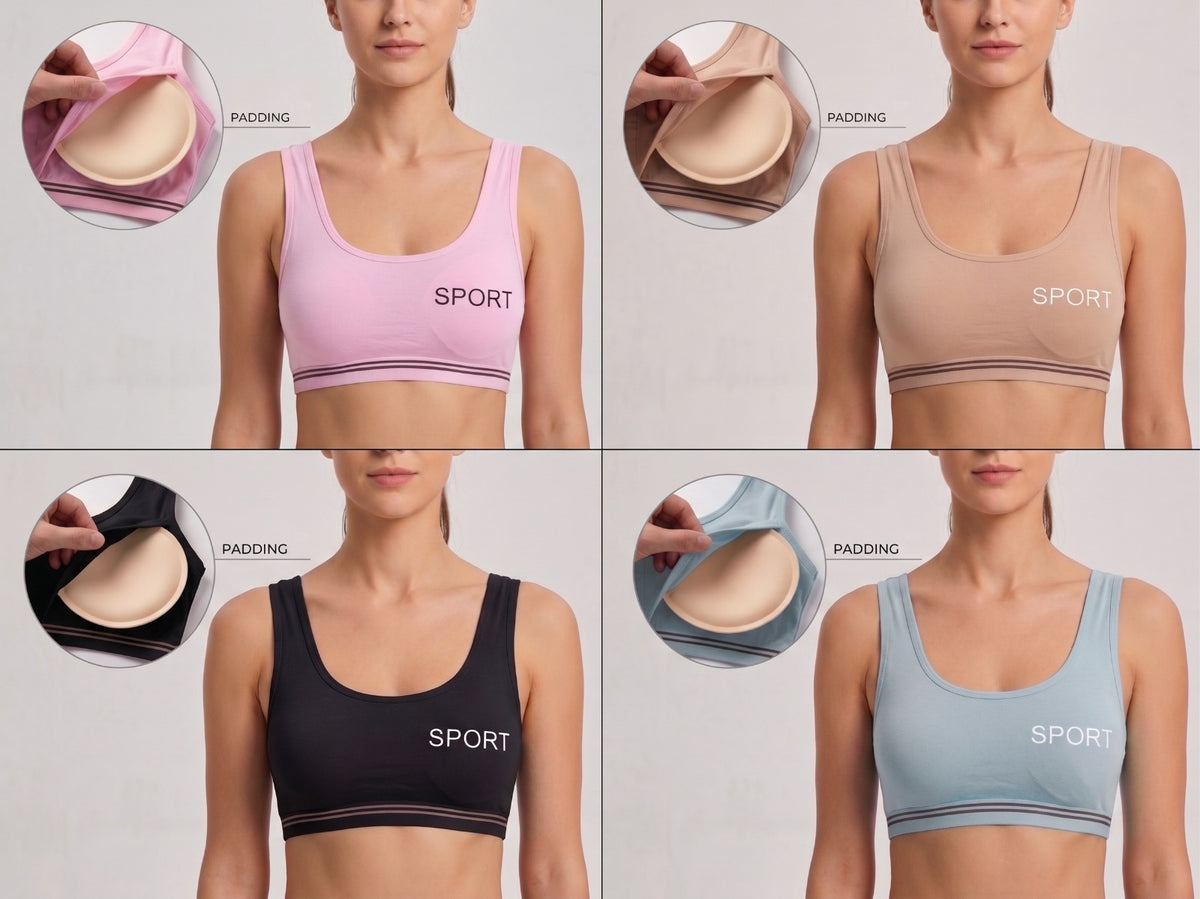 SPORT BRA(6 beautiful colours available to match your style! 🎨(Pack of 2)
