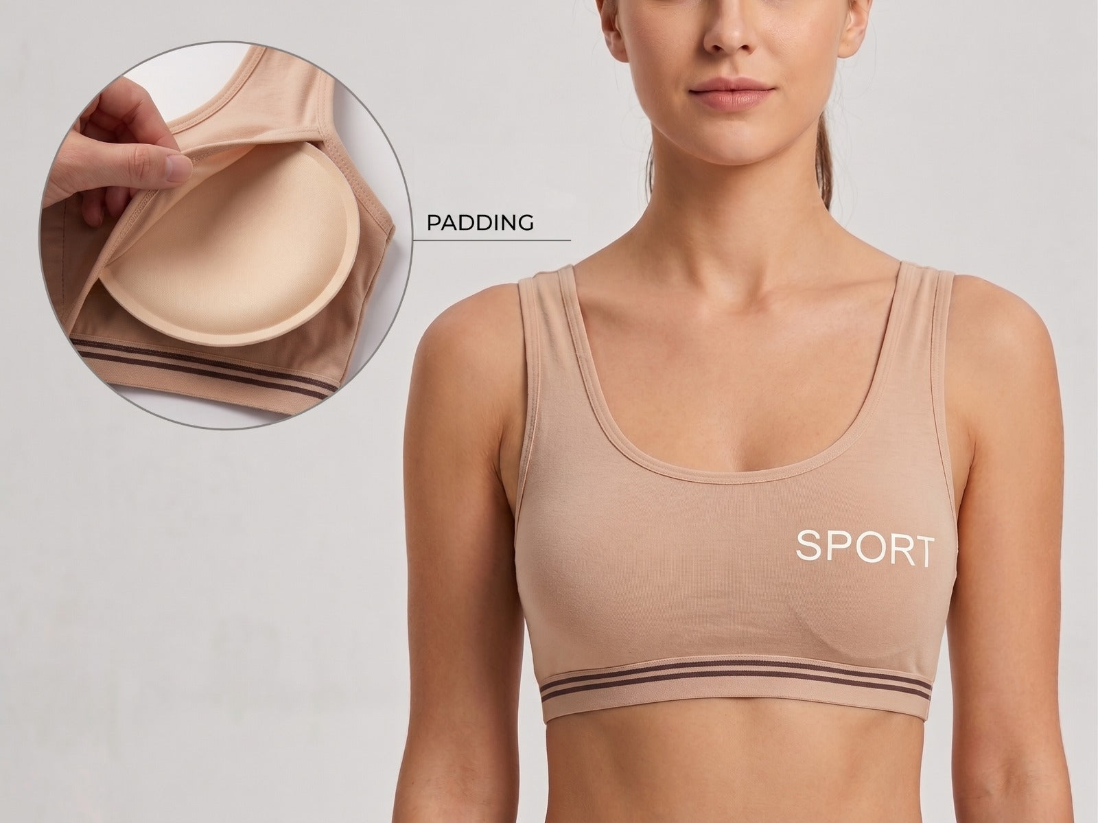 SPORT BRA(6 beautiful colours available to match your style! 🎨(Pack of 2)
