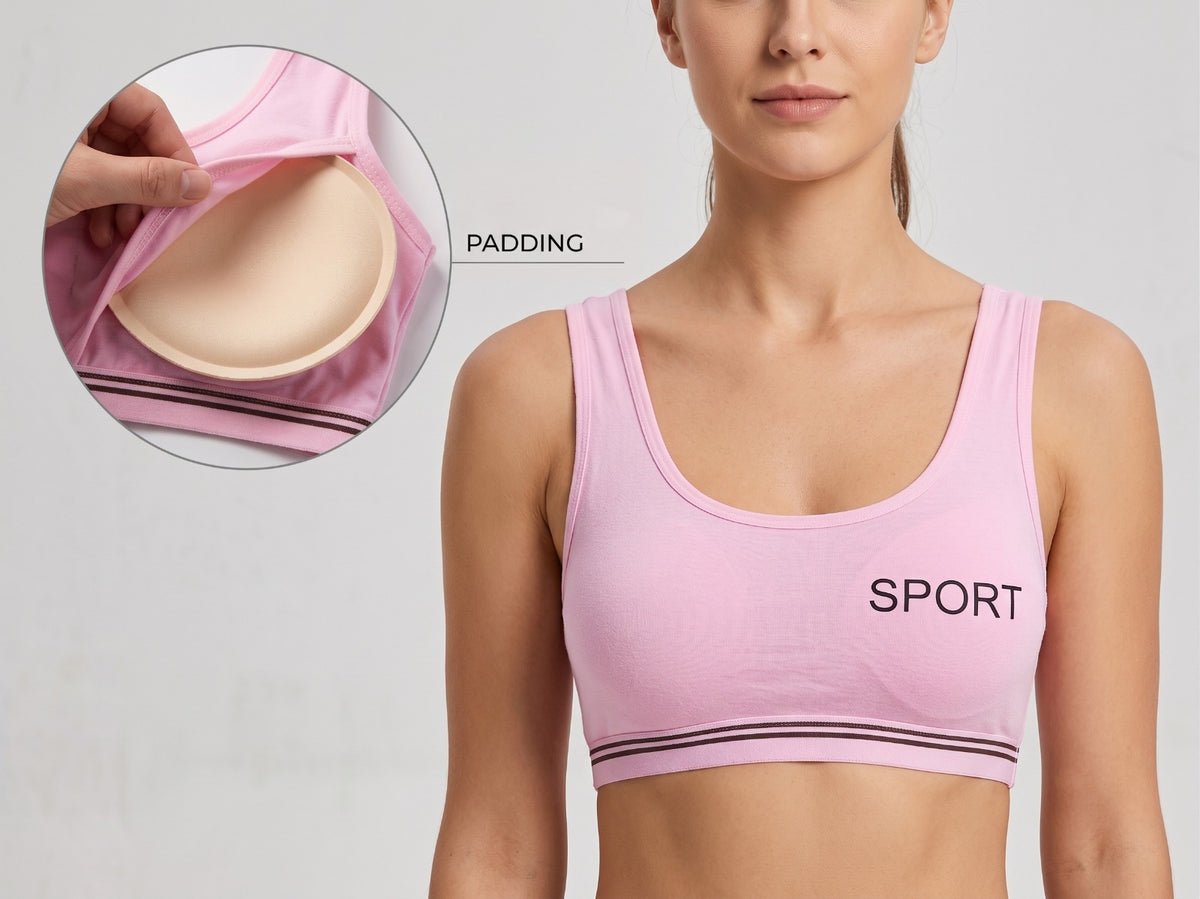 SPORT BRA(6 beautiful colours available to match your style! 🎨(Pack of 2)