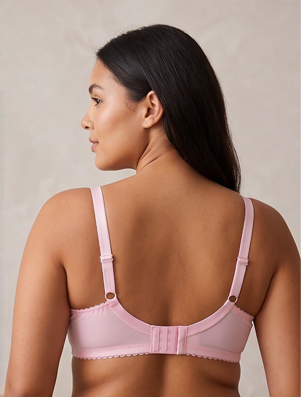 Embroidered Cotton Bra – Skin, Baby Pink & Maroon \Black (Pack of 3)