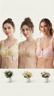 Front-Button Bra – Imported Premium Cotton (Pack of 2)